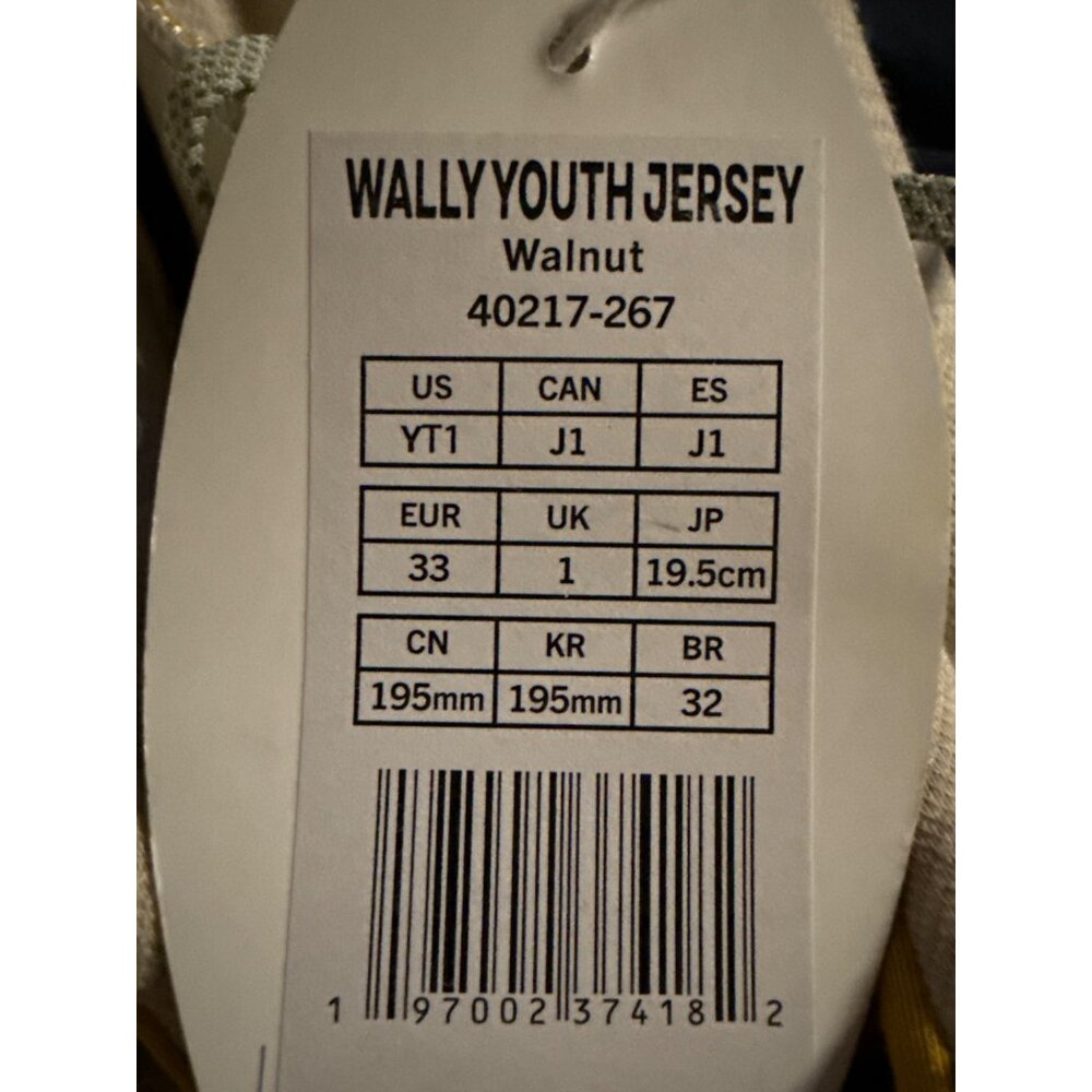 Hey Dude Kids Wally Jersey Shoes Youth YT1 US 33 EUR New with Tag - Picture 4 of 5